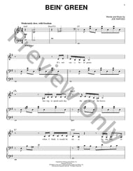 Bein' Green piano sheet music cover